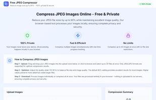 AnotherJPEGCompressor.com screenshot 1