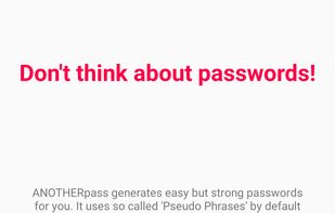 ANOTHERpass screenshot 1
