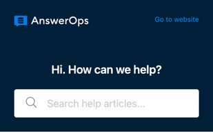 AnswerOps screenshot 1