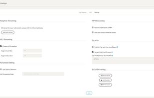 Ant Media Server screenshot 1