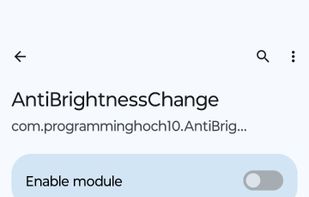 AntiBrightnessChange screenshot 1