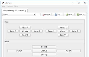 AntiMicro screenshot 2