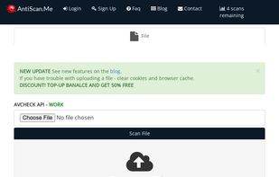 AntiScan.Me screenshot 1