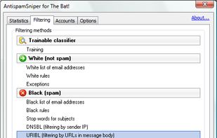 AntispamSniper for The Bat! screenshot 1