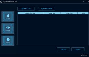Any Folder Password Lock screenshot 1