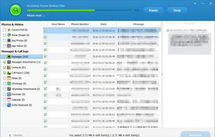 Any iTunes Backup Extractor screenshot 2