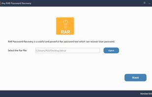 Any RAR Password Recovery screenshot 1