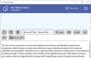 Any Text to Voice screenshot 1