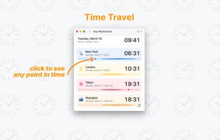 Any World Clock screenshot 2