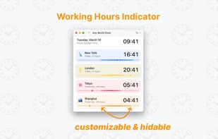 Any World Clock screenshot 1
