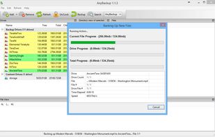 AnyBackup screenshot 1