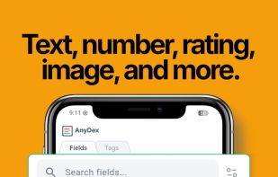 Text, number, rating, image, and more.