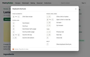 Press ? on any page to see every shortcut that works there.