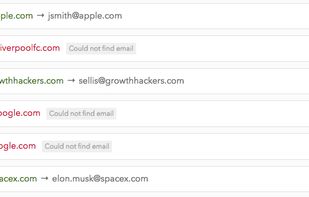 AnyMailFinder.com screenshot 2