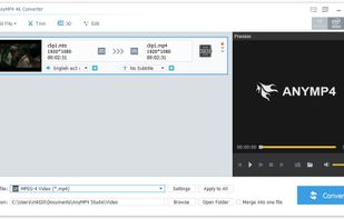 AnyMP4 4K Converter screenshot 1