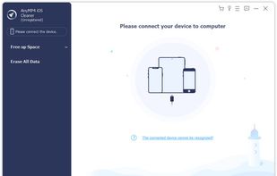 AnyMP4 iOS Cleaner screenshot 1