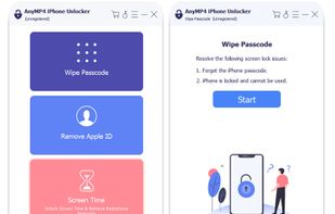 AnyMP4 iPhone Unlocker screenshot 1