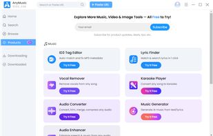 AnyMusic screenshot 1