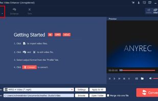 AnyRec Video Enhancer screenshot 1