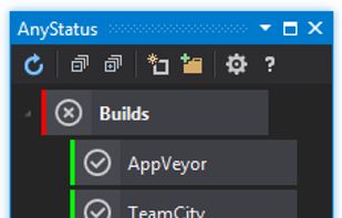 AnyStatus extension for Visual Studio screenshot 2