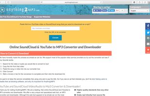 Anything2MP3 screenshot 1