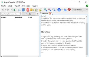 Anytxt Desktop Search screenshot 1