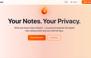 Anzora Notepad screenshot 1