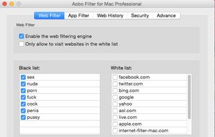 Aobo Filter for Mac screenshot 1