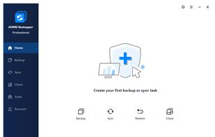 AOMEI Backupper screenshot 1