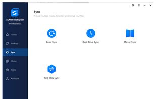 AOMEI Backupper screenshot 2