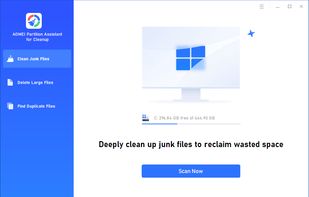 Aomei Partition Assistant for Cleanup screenshot 1