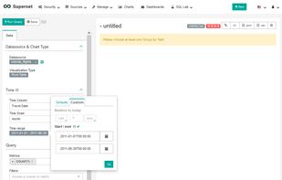 Apache Superset screenshot 2