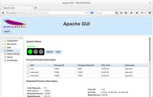 ApacheGUI screenshot 1