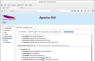 ApacheGUI screenshot 2