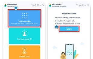 Apeaksoft iOS Unlocker screenshot 1