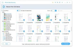 Apeaksoft iPhone Data Recovery screenshot 2