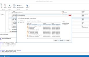 ApexSQL Decrypt screenshot 3
