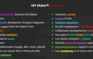 API Maker® - New era of backend begins screenshot 1