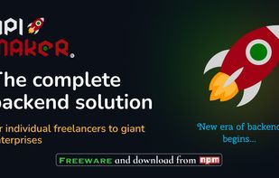 API Maker® - New era of backend begins screenshot 1