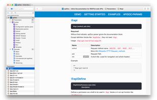 APIdoc screenshot 1