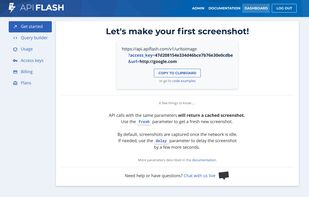 ApiFlash screenshot 2
