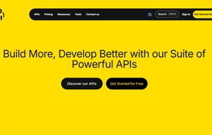 Homepage of APIFreaks.