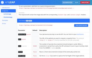 ApiLeap screenshot 2