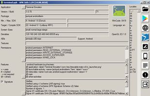 APK-Info screenshot 1
