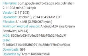 APKMirror screenshot 3