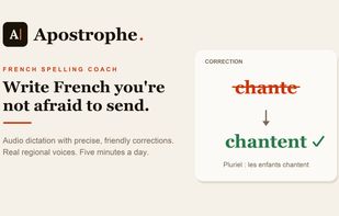 Apostrophe French Dictation screenshot 1