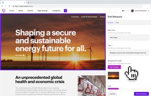Apostrophe CMS screenshot 1