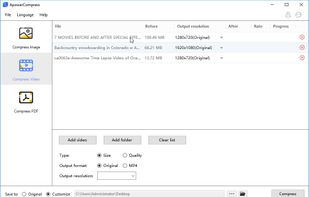 ApowerCompress screenshot 3