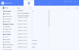 Recover data from iPhone/iPad