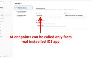 App AI Gateway screenshot 1